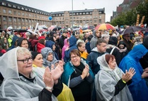 Osastomme mukana vahvasti mielenosoituksessa leikkauksia vastaan